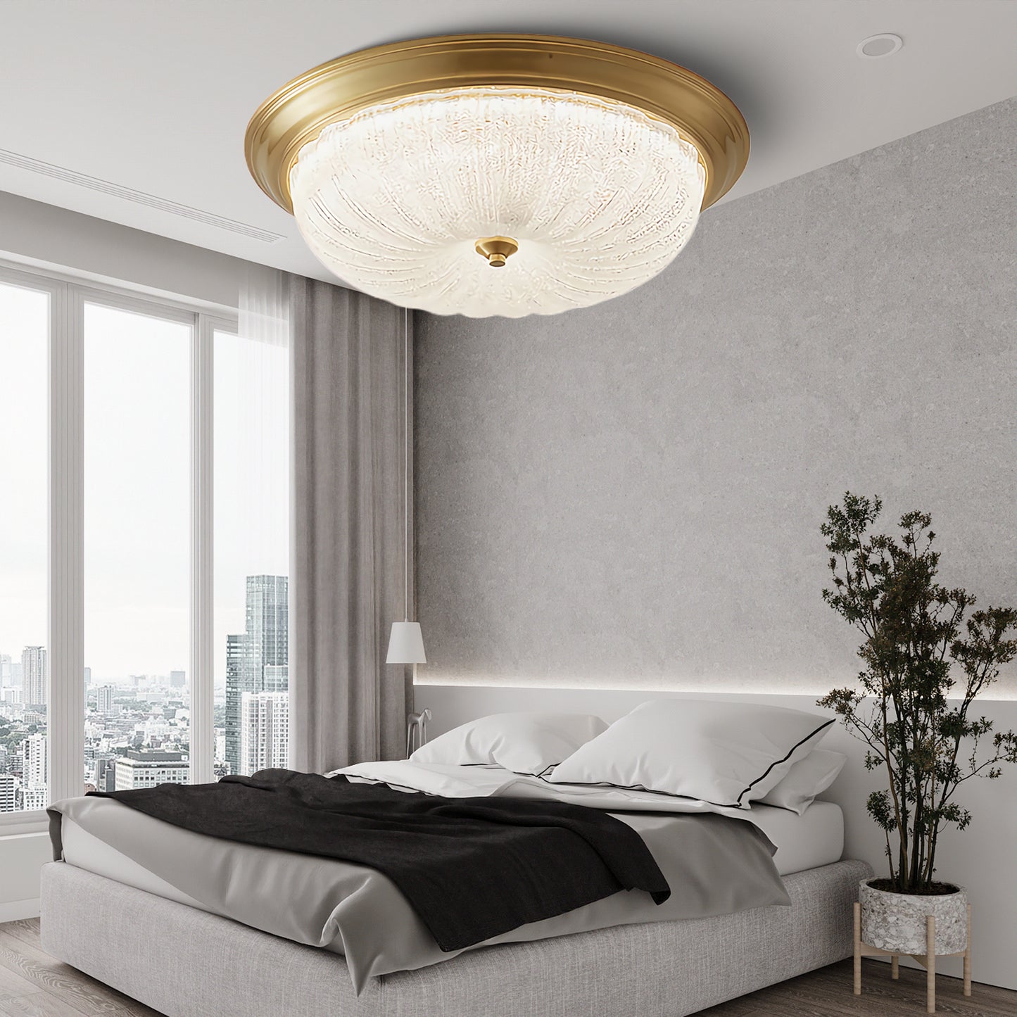 Emily Modern Crystal Ceiling Light