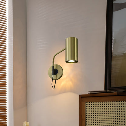 Envoy Modern Brass Swing Sconce