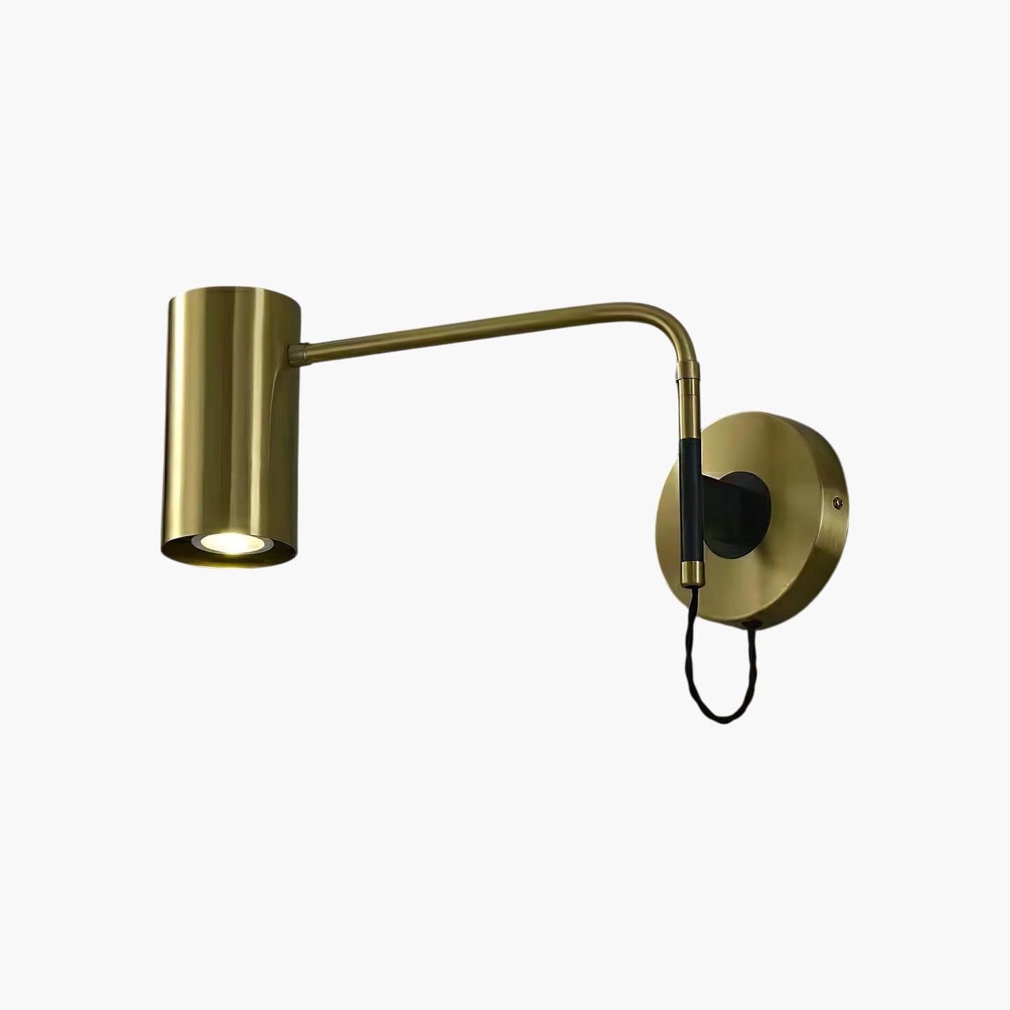 Envoy Modern Brass Swing Sconce