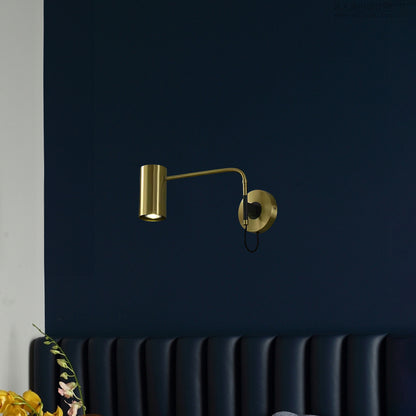 Envoy Modern Brass Swing Sconce