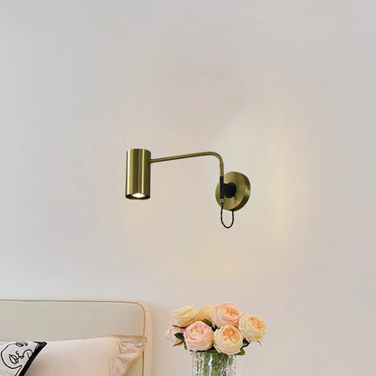 Envoy Modern Brass Swing Sconce