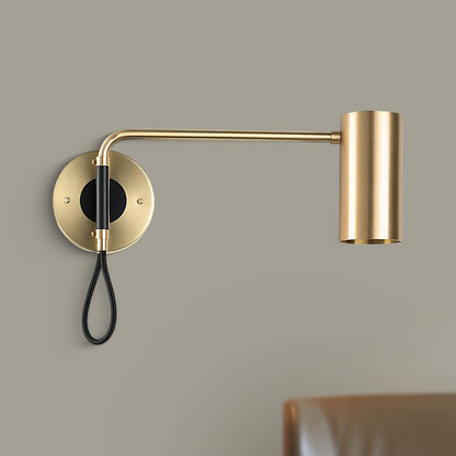 Envoy Modern Brass Swing Sconce