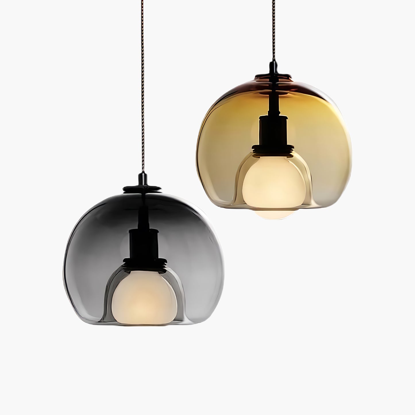 Eres Eclectic Crystal Pendant Light