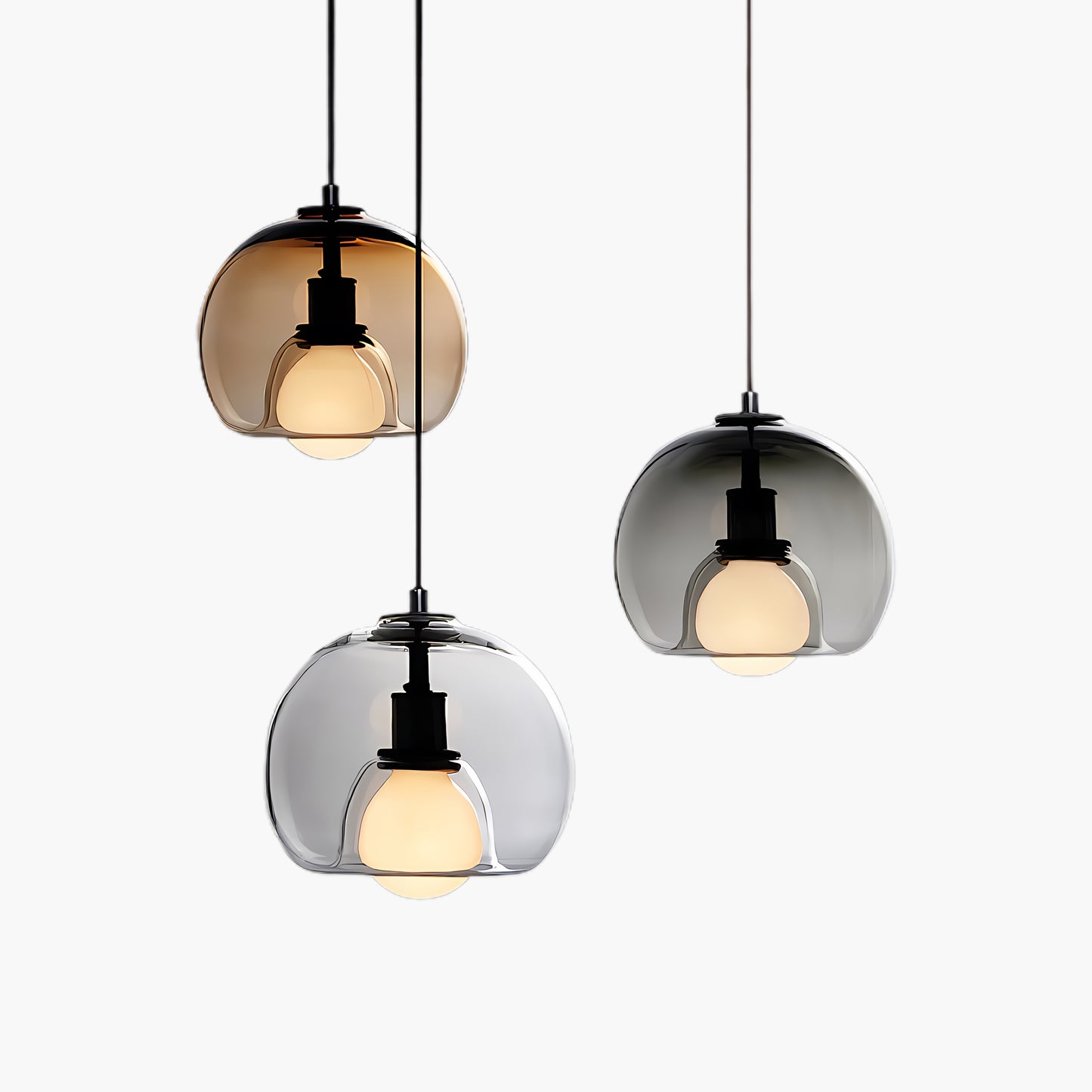 Eres Eclectic Crystal Pendant Light