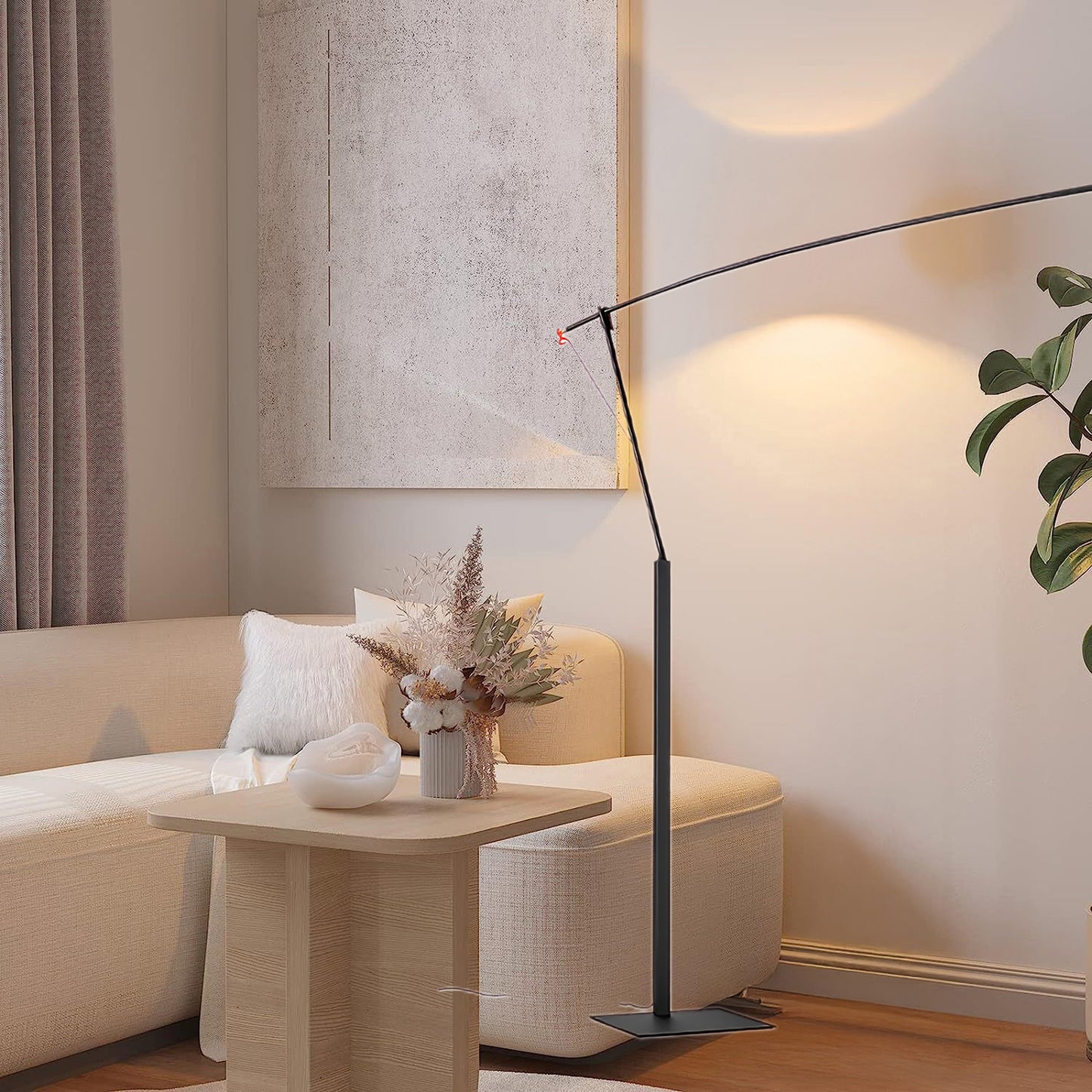 Ettorino Eclectic Metal Floor Lamp