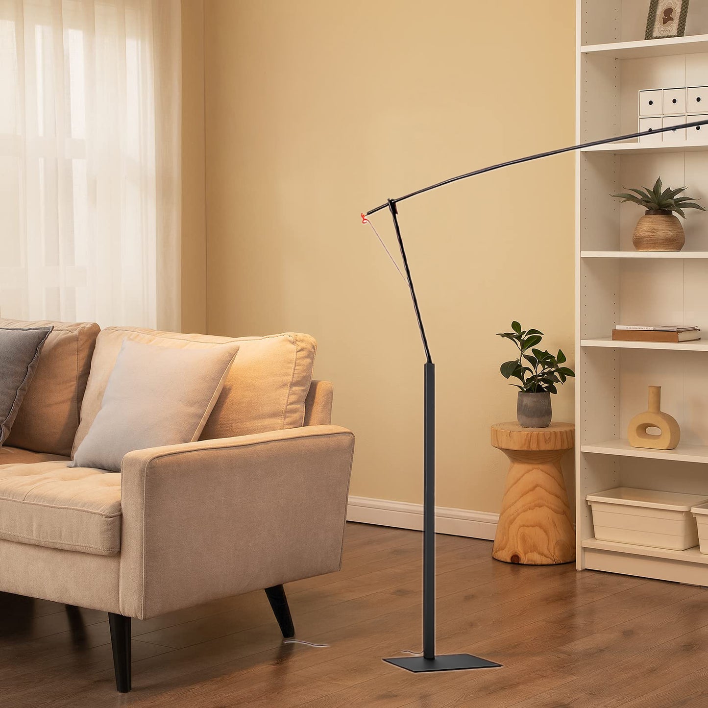 Ettorino Eclectic Metal Floor Lamp