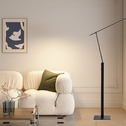 Ettorino Eclectic Metal Floor Lamp