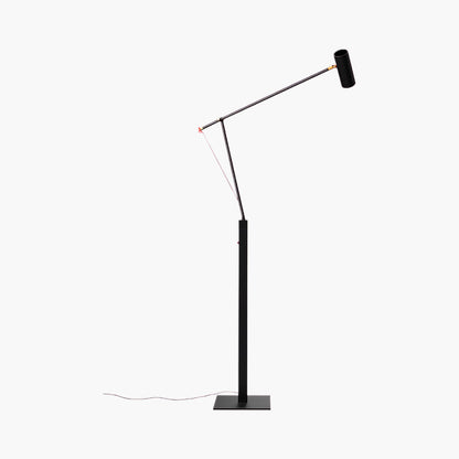 Ettorino Eclectic Metal Floor Lamp