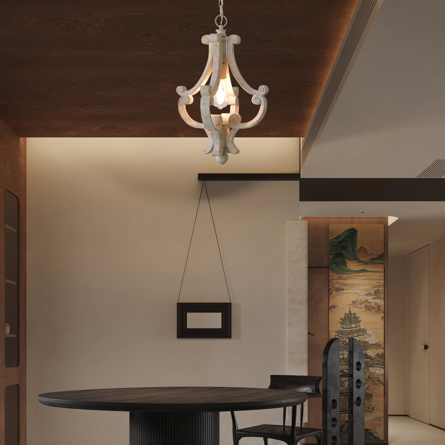 Evgeniy Rustic Metal Pendant Light