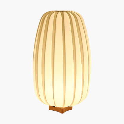 Fabric Minimalist Traditional Wood Table Lamp