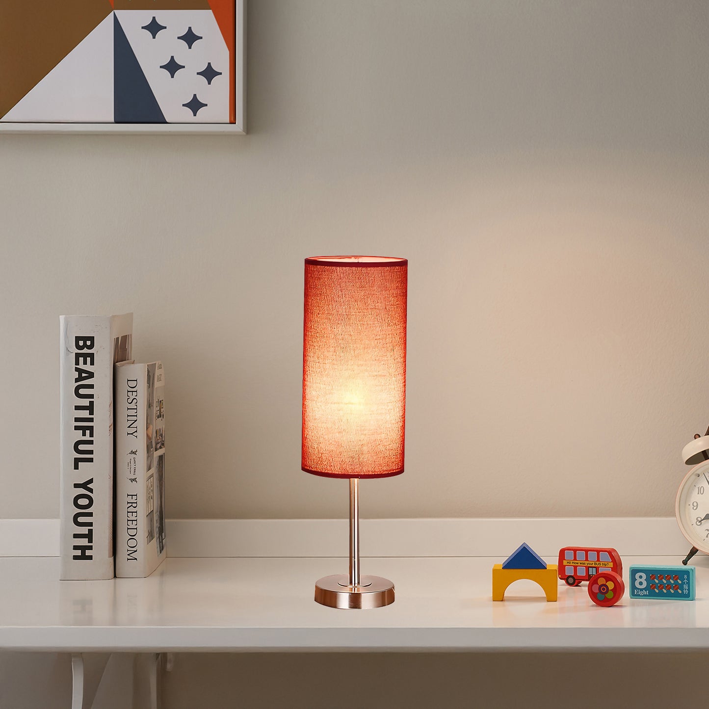 Fabric Mood Luxury Material Table Lamp