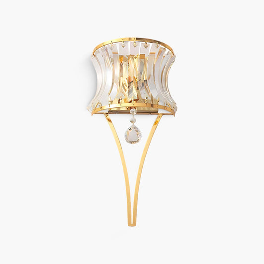 Fantania Eclectic Crystal Wall Lamp