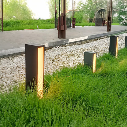 Faro Modern Aluminum Outdoor Post Lamp