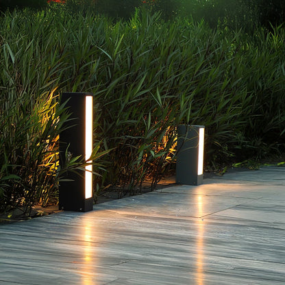 Faro Modern Aluminum Outdoor Post Lamp