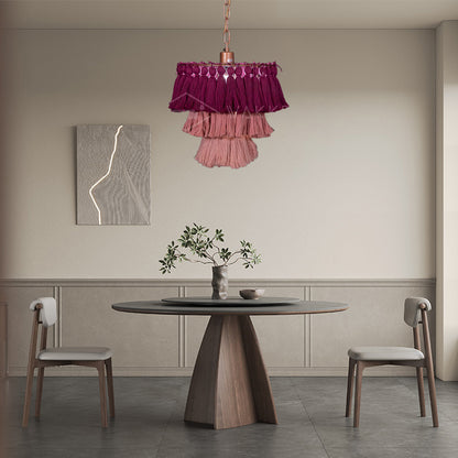 Fela Tassel Traditional Metal Chandelier