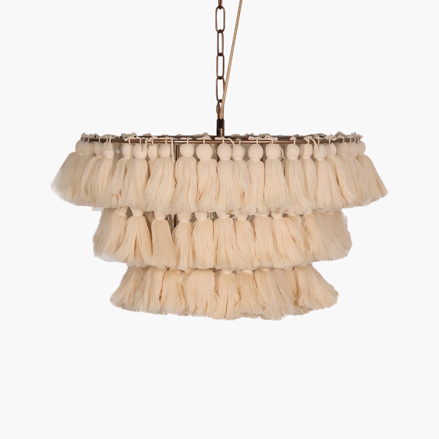 Fela Tassel Traditional Metal Chandelier