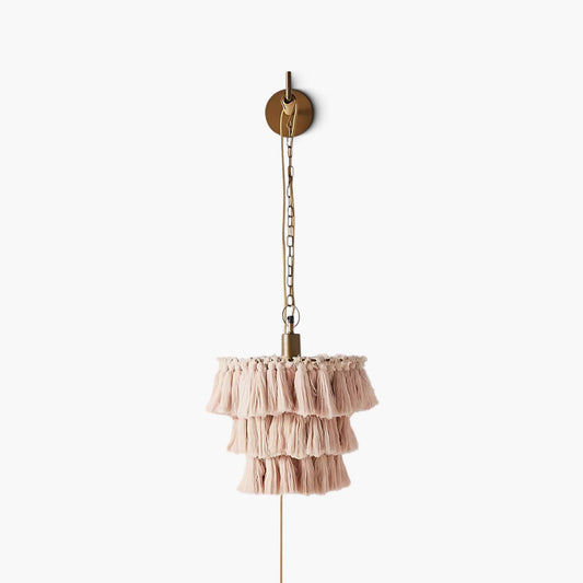 Fela Tassel Bohemian Metal Wall Lamp