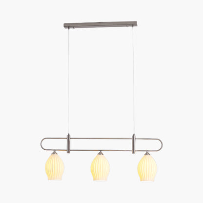 Fin Eclectic Crystal Pendant Light