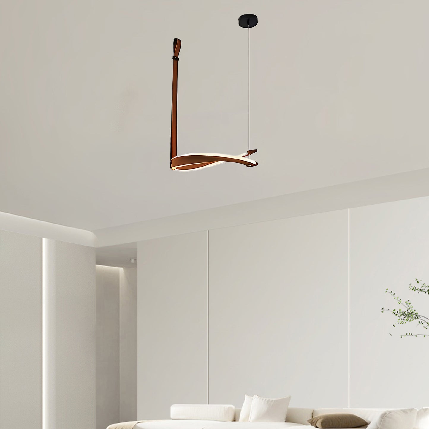 Finopi Modern Metal Chandelier