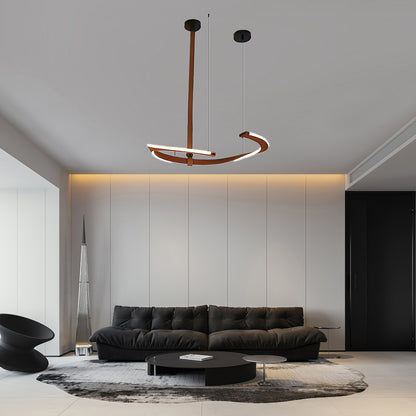 Finopi Modern Metal Chandelier