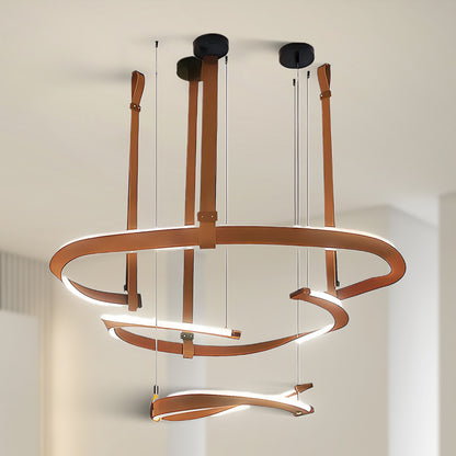 Finopi Modern Metal Chandelier