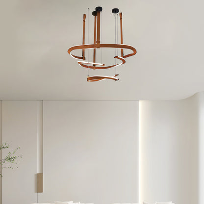 Finopi Modern Metal Chandelier