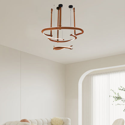 Finopi Modern Metal Chandelier