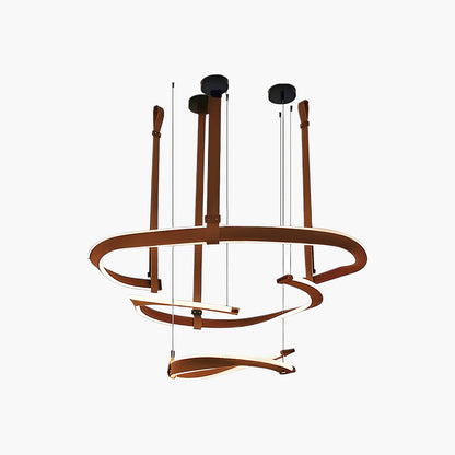 Finopi Modern Metal Chandelier