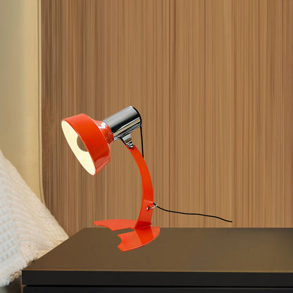 Fish Tail Arch Contemporary Metal Table Lamp