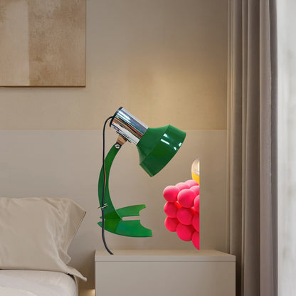 Fish Tail Arch Contemporary Metal Table Lamp