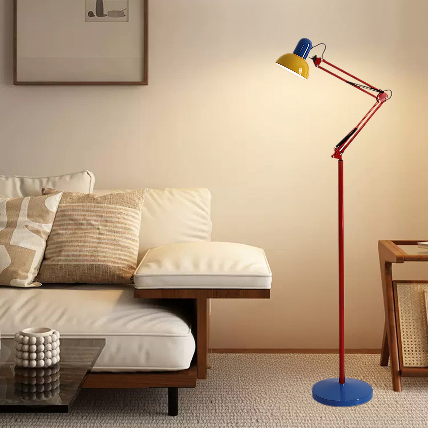 Flexi Bright Eclectic Metal Floor Lamp