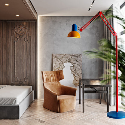 Flexi Bright Eclectic Metal Floor Lamp