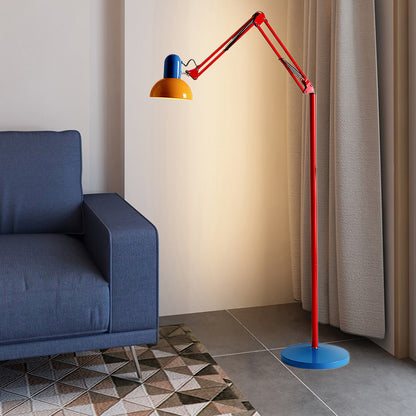 Flexi Bright Eclectic Metal Floor Lamp