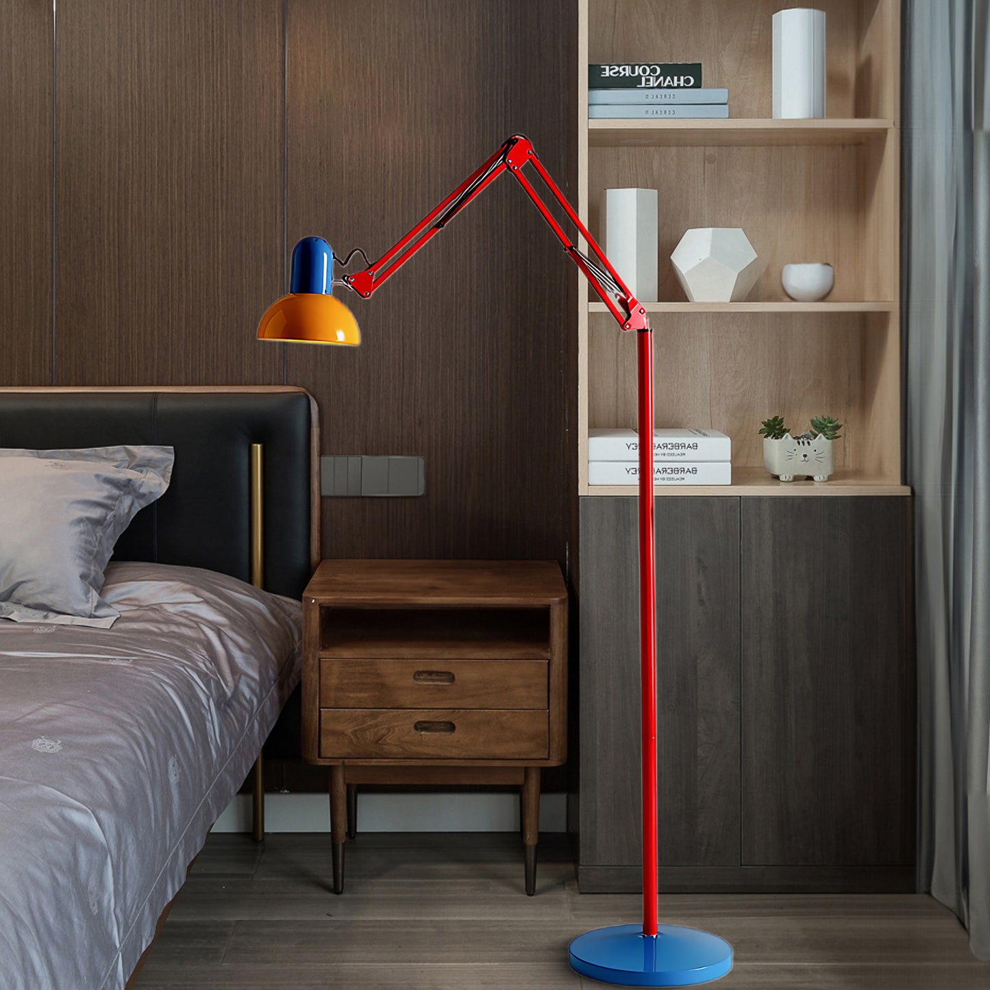 Flexi Bright Eclectic Metal Floor Lamp