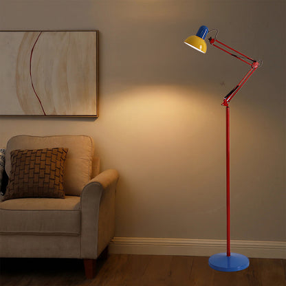 Flexi Bright Eclectic Metal Floor Lamp