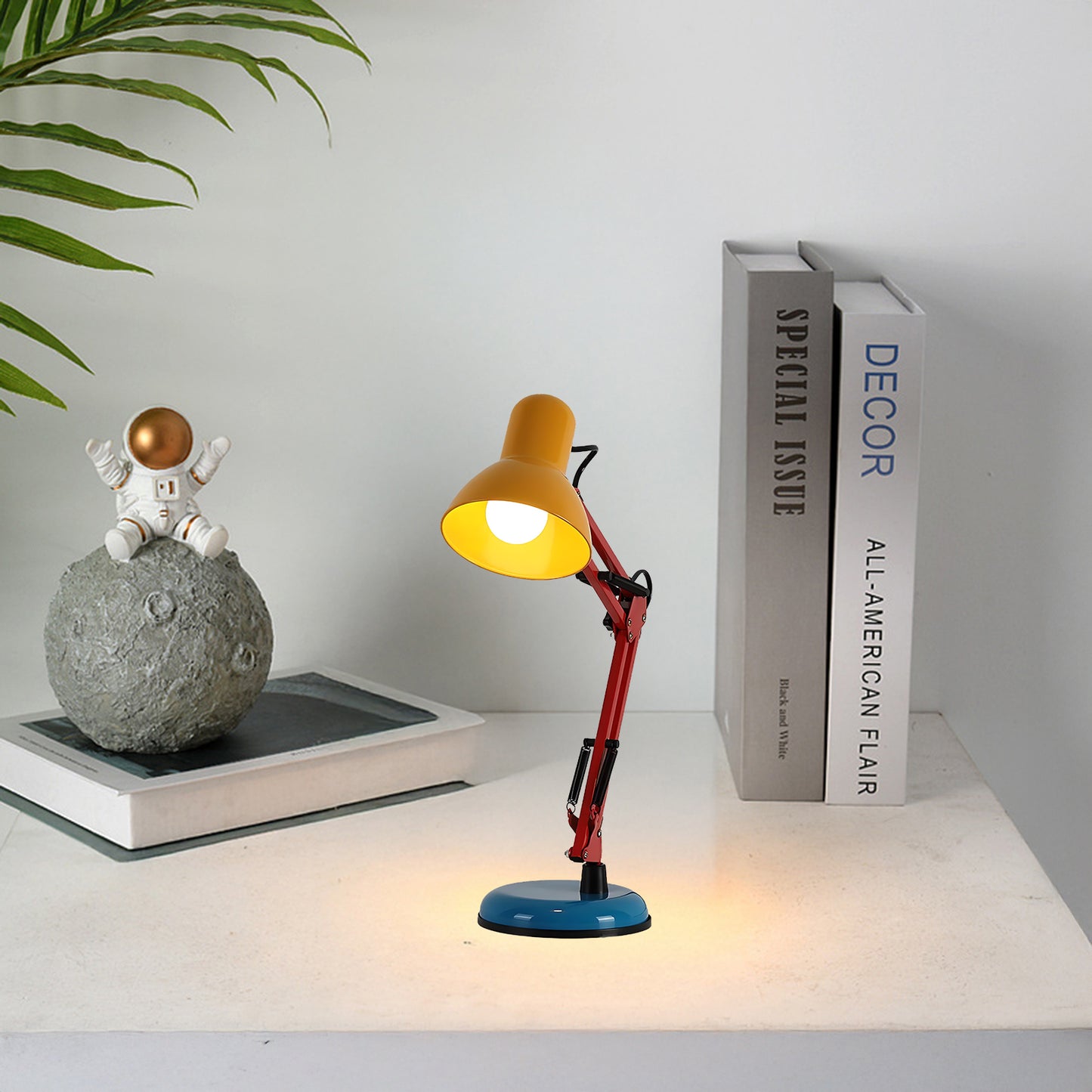 Flexi Bright Eclectic Metal Table Lamp