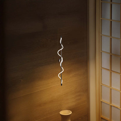 Flexible Linear Curve Minimalist Metal Wall Lamp