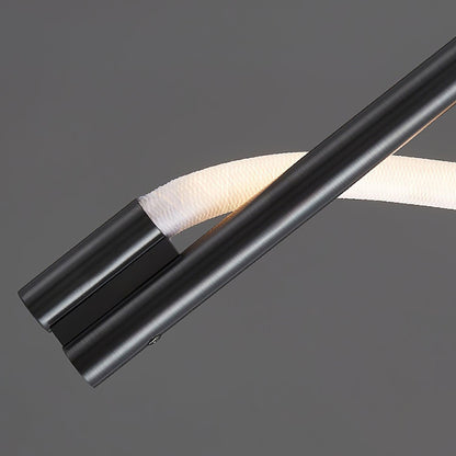 Flexible Linear Curve Minimalist Metal Wall Lamp