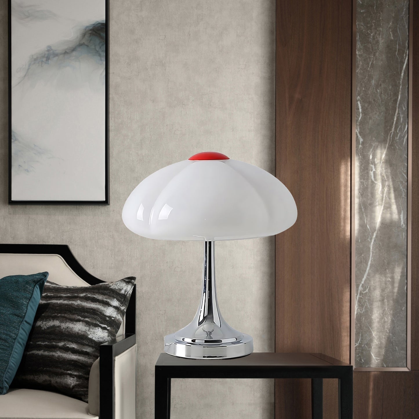 Flower Petal Modern Crystal Table Lamp