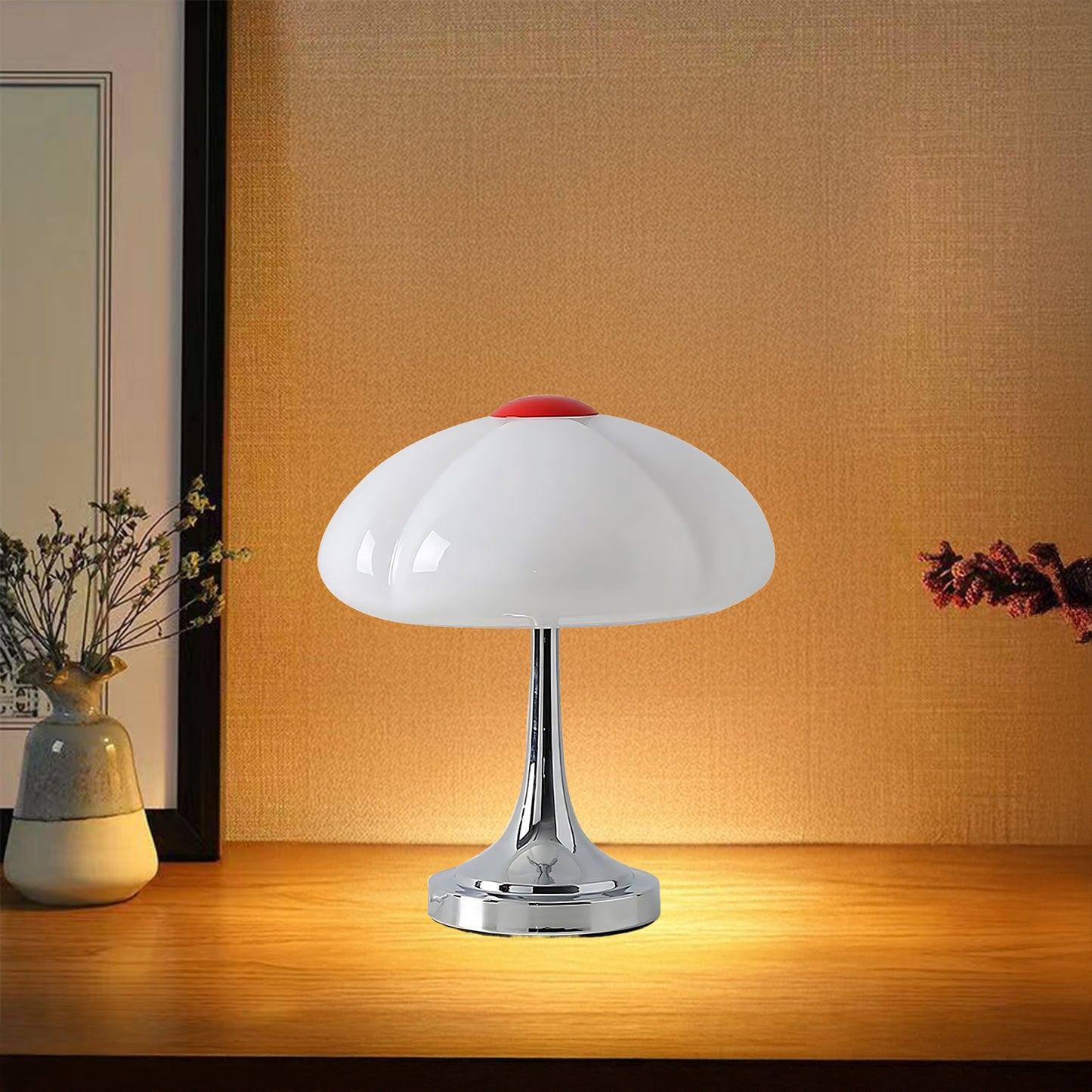 Flower Petal Modern Crystal Table Lamp