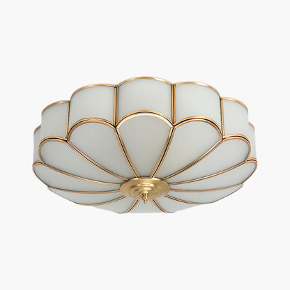 Flower Shape Recessed Modern Crystal Ceiling Light