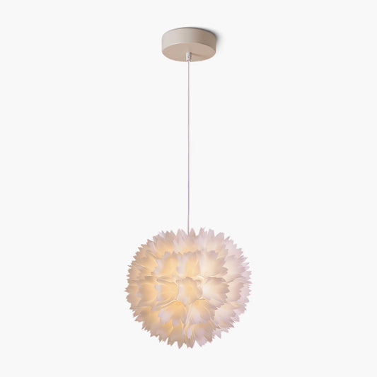 Flowers Ball Eclectic Metal Pendant Light