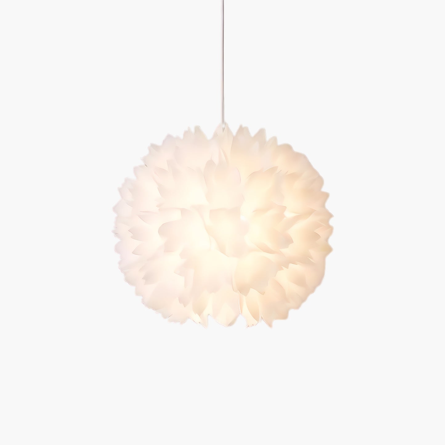 Flowers Ball Eclectic Metal Pendant Light