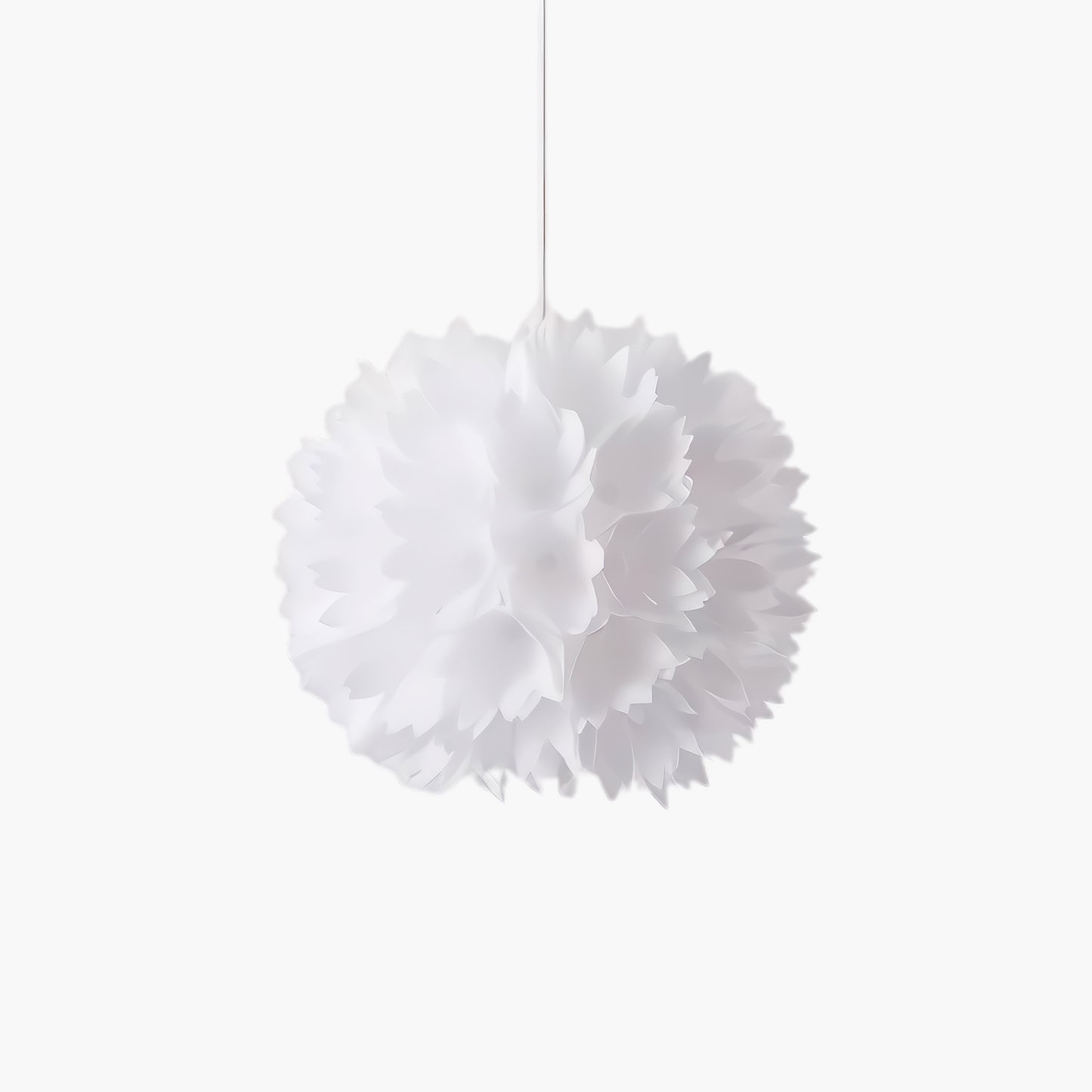 Flowers Ball Eclectic Metal Pendant Light