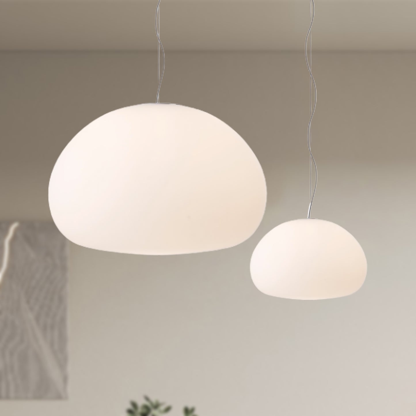 Fluid Modern Crystal Pendant Light