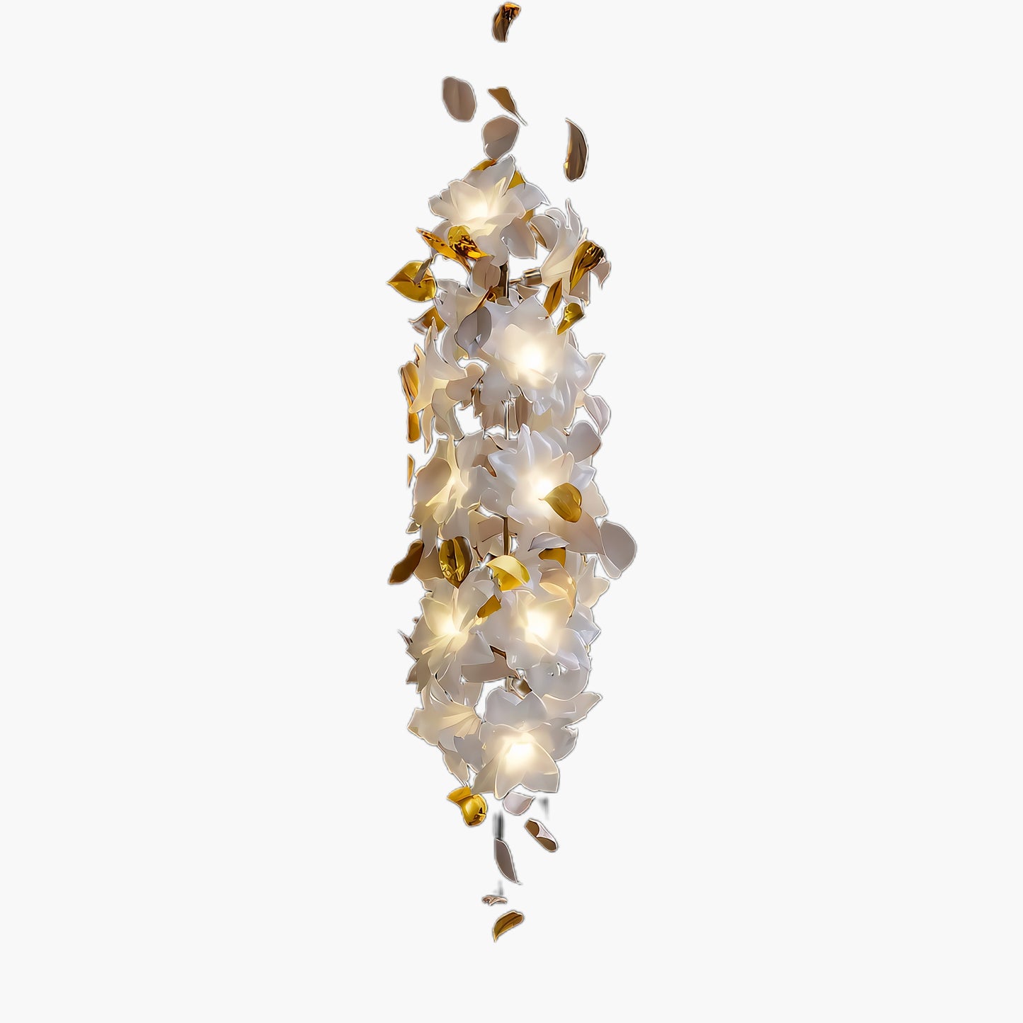 Flying Flowers Fluttering Luxury Crystal Chandelier