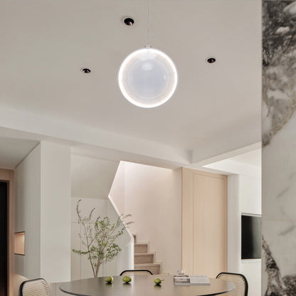 Focus Eclectic Crystal Pendant Light