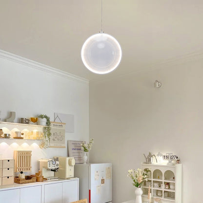 Focus Eclectic Crystal Pendant Light