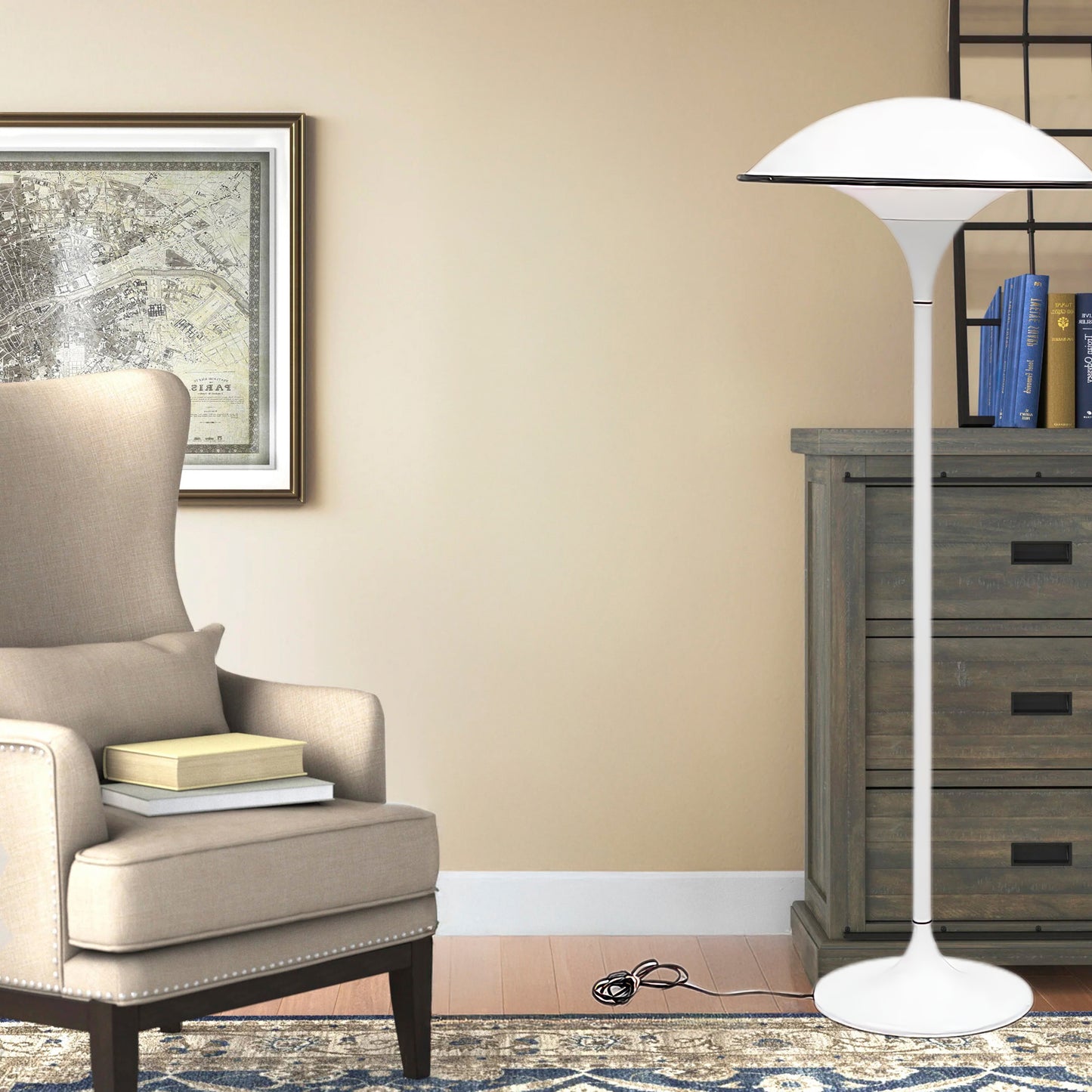 Fontana Minimalist Metal Floor Lamp