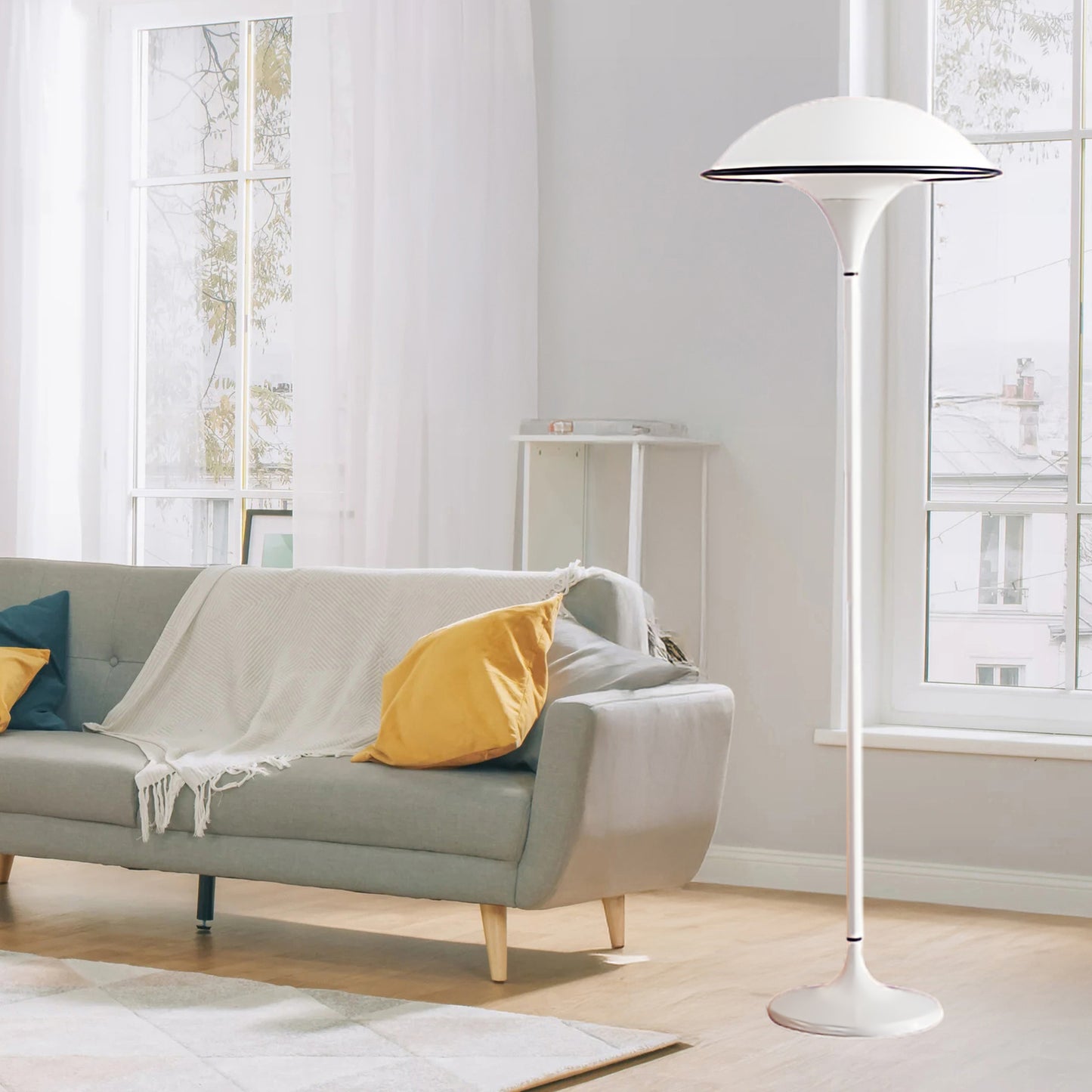 Fontana Minimalist Metal Floor Lamp